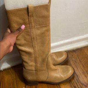 Riding boots leather